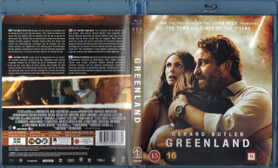 greenland (65 568) k -FI- BLU-RAY nordic, gerard butler 2020