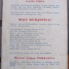 Lauri Virta: Mies hurjistuu, Ilmarinen 1948. 183 s. - pikkukuva 2