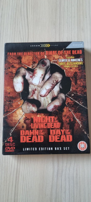 George A. Romeron 3 Zombieklassikkoa Limited Edition *Rare