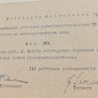 VANHA Todistus Suomen Palveluskoiraliitto Koira KOMEA - pikkukuva 2