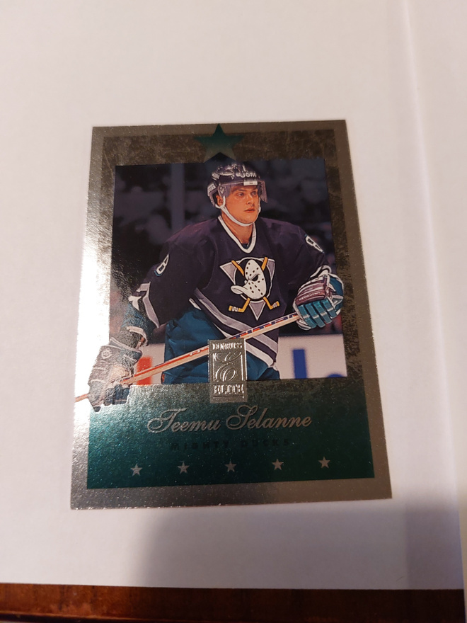 1995-96 Donruss Elite #73 Teemu Selänne