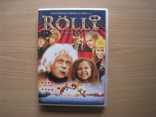 RÖLLI JA KULTAINEN AVAIN (dvd)