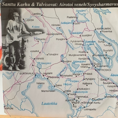 SANTTU KARHU & TALVISOVAT: Airotoi veneh * Syvysharmahus