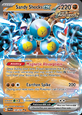 Sandy Shocks ex 108/182 - Paradox Rift - NM/M