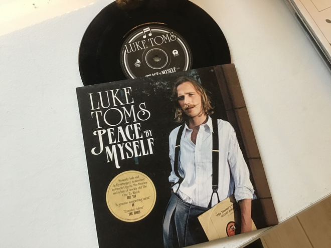Luke Toms . Peace by myself 7” lp vinyyli single