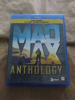 Mad Max Anthology elokuvat 1-4 (Bluray) (5 levyä)