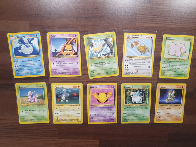 Pokemon Legendary Collection Sarjan kortteja yksittäin