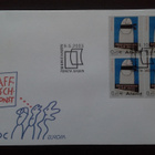 FDC Åland nelilö Eurooppa-merkki 9.5.2003 LaPe 223 - pikkukuva 1