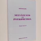 Artemajos : Selvätunto eli Psykometria - pikkukuva 1