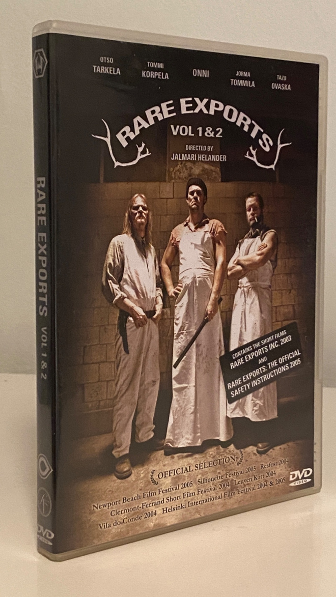 Rare Exports Vol. 1 & 2, lyhytelokuvat DVD