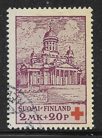 Punainen risti 1932 2+0,20mk (LAPE 174) O