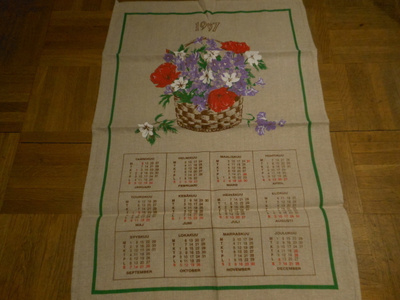 Kalenteripyyhe 1997