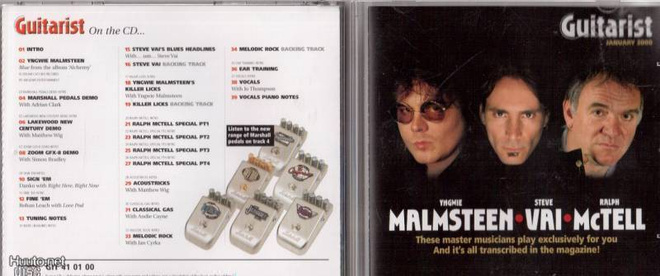 GUITARIST JANUARY 2000