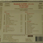 Reinhold Glière • The Red Poppy (Complete Ballet) 2xCD - pikkukuva 4