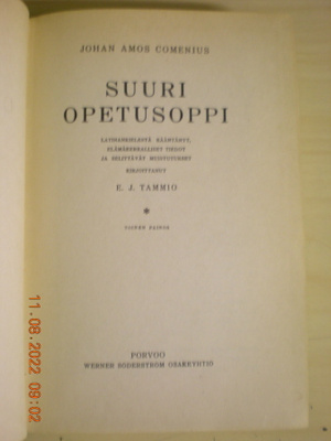 Johan Amos Comenius: Suuri opetusoppi