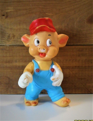 * AITO & HYVÄ 60-LUVUN DISNEY VELI PONTEVA FIGUURI 23 cm *