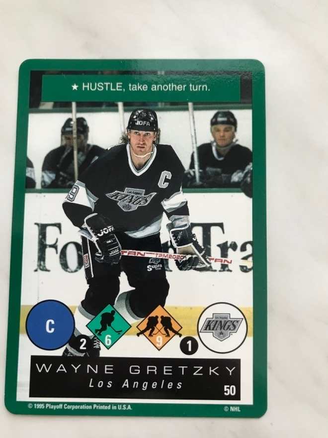 1995-96 Playoff Hockey One on One Challenge Wayne Gretzky