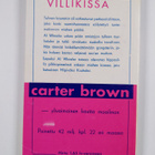 Carter Brown : Villikissa - pikkukuva 2
