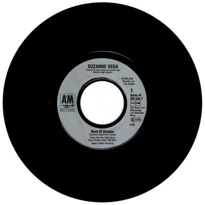 Suzanne Vega: Book Of Dreams 7"