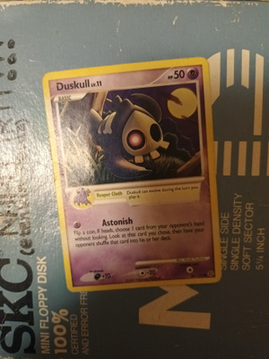 Pokémon Duskull #86 Pokemon Secret Wonders card