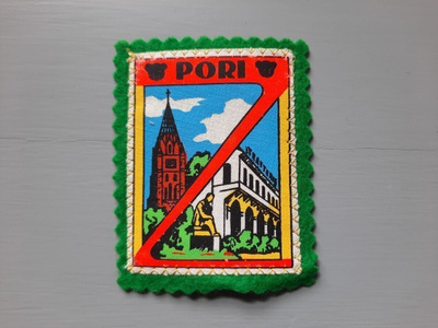 hihamerkki  Pori kirkko, teatteri (?)