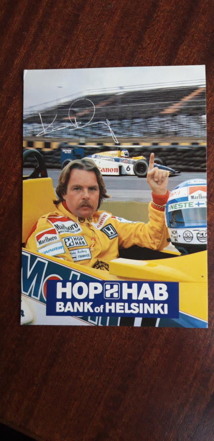 Keke Rosberg kortti, Team Williams ?