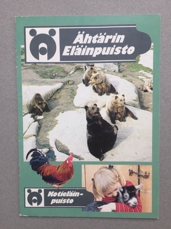 Ähtärin eläinpuisto, opas  1984