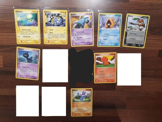 Pokemon EX Hidden Legends Sarjan kortteja myynnissä