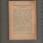 Böök: Shakkistrategiaa ja -taktiikkaa, WSOY 1945, nid., K3 - pikkukuva 2