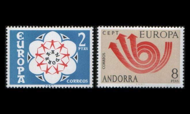 Andorra Sp 84-5 ** Europa (1973)