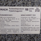 Panda Postimerkki 1934 Punainen Risti - pikkukuva 2