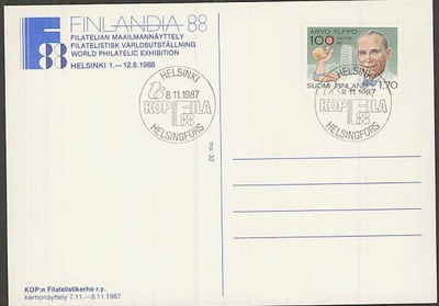 1987 KOPFILA F88 KOP:n fil.kerhon kortilla