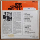 UNTO MONOSEN MUISTOLLE – LP 1972 - SLP 564 Reijo Taipale ym. - pikkukuva 2