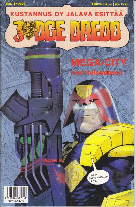 Judge Dredd 5/1991 Korttelihulluus osa 1 / Salamurhatoimisto