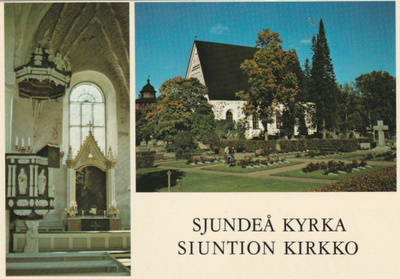 KIRKKOKORTTI - SIUNTION KIRKKO - 4/2