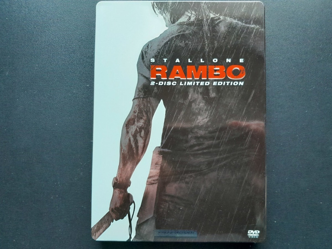 DVD: Rambo IV 2-disc Limited Ed. Steelbook (Stallone 2008)