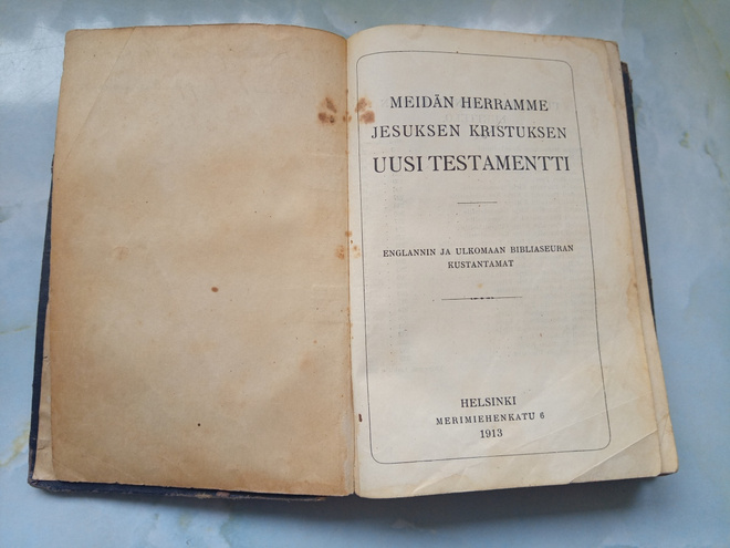 Meidän Herramme Jeesus Kristuksen Uusi Testamentti