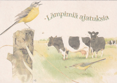 Marjolein Bastin - Lehmät laitumella - linnut laulaa