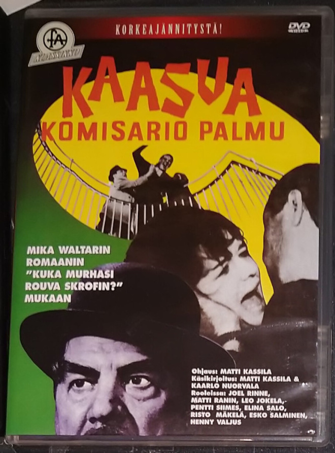 Kaasua komisario Palmu - DVD