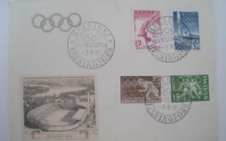 XV Olympia 3.8.52 Helsingin Olympialaiset  (ix)
