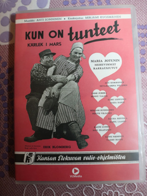 Kun on tunteet DVD