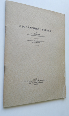 Iivari Leiviskä : Geographical survey