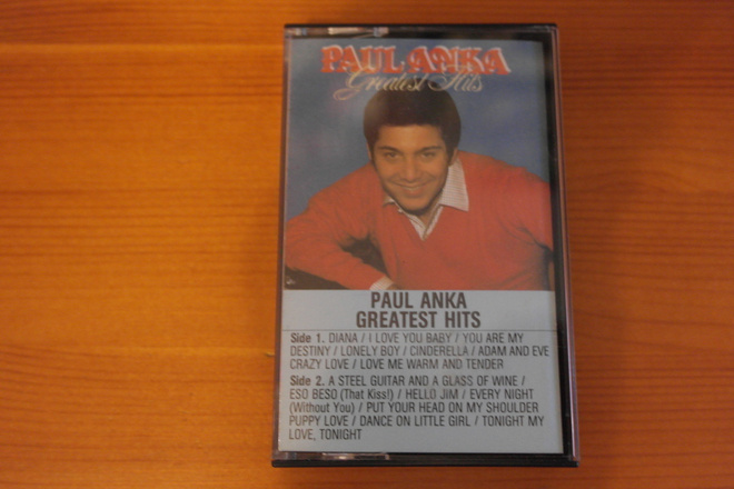 Paul Anka:Greatest Hits C-kasetti.Hieno!