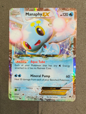 Manaphy EX - 32/122 Breakpoint XY Ultra Rare