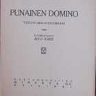 Algot Sandberg: Punainen domino, Minerva 1921. 134 s. - pikkukuva 4