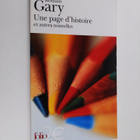 Romain Gary : Une page d'histoire et autres nouvelles - pikkukuva 1