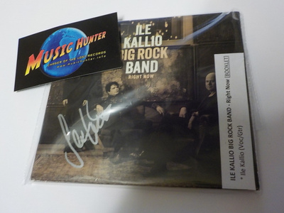 ILE KALLIO BIG ROCK BAND - RIGHT NOW CD NIMMARILLA