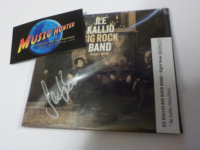 ILE KALLIO BIG ROCK BAND - RIGHT NOW CD NIMMARILLA