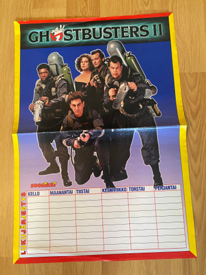 Ghostbusters 2 ja Gone in 60 Seconds julisteet 
