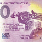 *0-EURO*2020*VÄINÖ LINNA*TUNTEMATON SOTILAS*AITO EUROSETELI* - pikkukuva 1